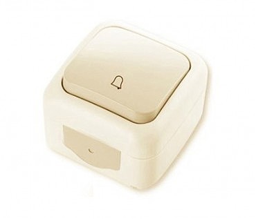 Кнопка дзвінка PALMIYE ViKo крем (00000004005)