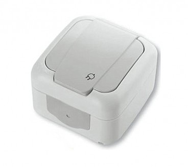 Розетка з з/к з з/ш PALMIYE ViKo біл. (00000002685)