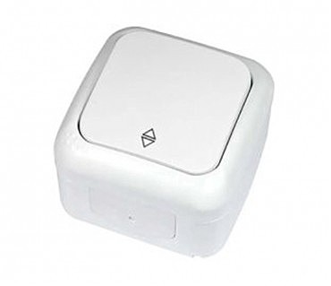 Выключатель 1 откр.проходной PALMIYE ViKo бел (00000009775)