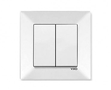 Выключатель 2 скр Меридиан (00000000119)