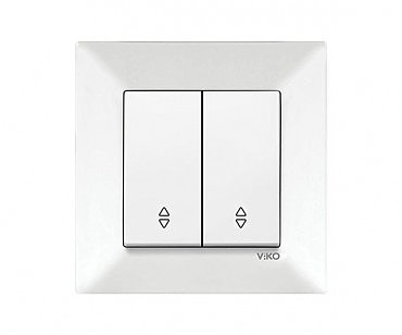 Выключатель 2 проходной  Меридиан (00000000122)