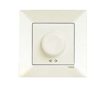 Світлорегулятор 1000 W Меридіан крем (00000001295)