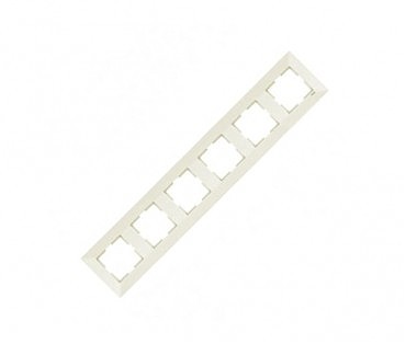 Рамка 6-я горизонт Меридиан крем (00000001215)