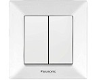 Вимикач 2кл білий Arkedia Panasonic
