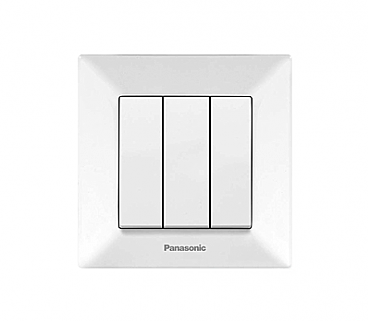 Вимикач 3кл білий Arkedia Panasonic (00000112075)
