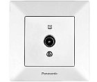 Розетка TV кінцева біла Arkedia Panasonic
