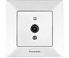 Розетка TV прохідна 12dB біла Arkedia Panasonic