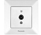 Розетка TV (0 втрат) біла Arkedia Panasonic