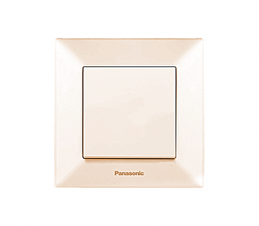Вимикач 1кл швидкий монтаж крем Arkedia Panasonic (00000112116)