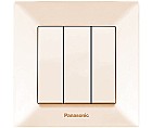 Вимикач крем 3кл Arkedia Panasonic