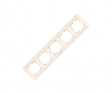 Рамка 5м вертикальна крем Arkedia Panasonic (00000112112)