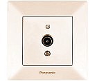 Розетка TV кінцева крем Arkedia Panasonic