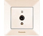 Розетка TV прохідна 12dB крем Arkedia Panasonic