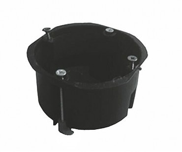 Підрозетник гіпс не збірної чорний д60 М (027) (100 шт.) (00000002216)