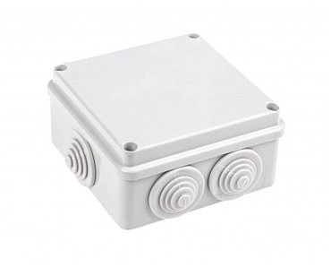 Коробка герметична зовнішня (21) 150х110х90 IP55 (19 шт.в уп) (00000105536)