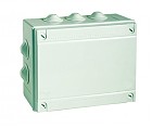 Коробка відгалуж., з каб. вводами 2х40мм, IP55, 240х190х90мм