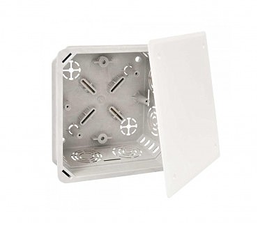 KO 100 Е KA Коробка розподільна з кришкою 128х128х66 (шт40) (00000001655)