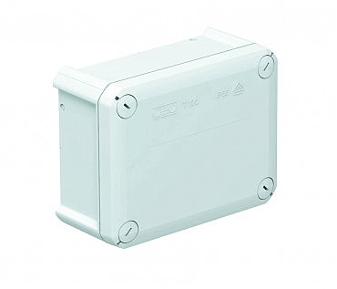 Коробка розподільча Т-100 без кабельних вводів, 150х116х67, ІР66, ультрафіолетостійкий, ударостійк (00000011169)
