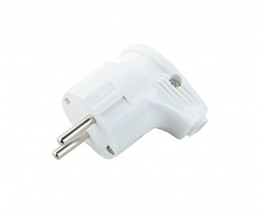 Вилка кутова біл. моноблок із з/к (300/50шт.) ViKo (00000000525)