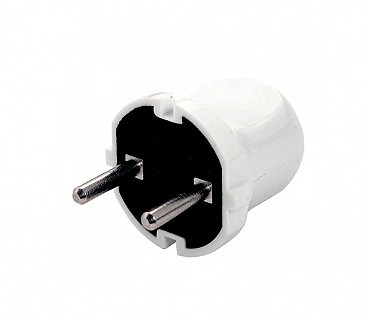 Вилка простая белая (mimoza) (50 шт)  ViKo (00000000825)