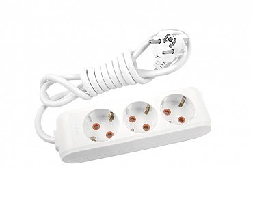 Подовжувачі 3гн/2м c з/к ViKo MULTI-LET (12шт) (00000007477)