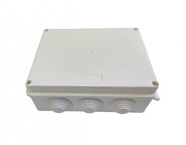 Коробка розподільча зовнішня вологостійка PP 200*200*80 (40 шт.) (00000113973)