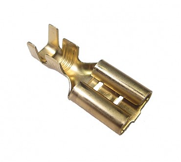 Клемник латунь мама 6,3 мм (100 шт/уп) (00000115115)