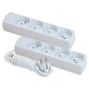 Подовжувач 4 ГН, 2 м без заземлення  FAR   MANOLYA (12/48 шт) (00000124243)