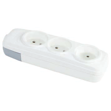 Колодка 3 ГН без заземлення FAR  LARA (20/120 шт) (00000124238)