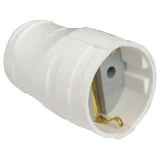 Штепсельне гніздо із заземленням FAR (50/300 шт) (00000124261)