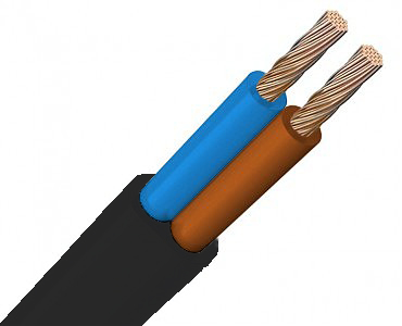 ШВВП 2*0,5 (КУ) чорний (00000009397)